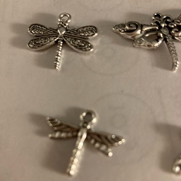 Lot of 6 charms/pendants firefly theme for jewelry - Picture 4 of 4